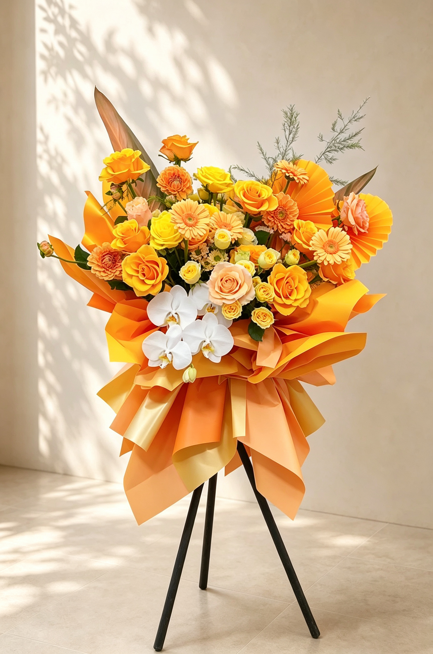 Prime grand opening flower stand
