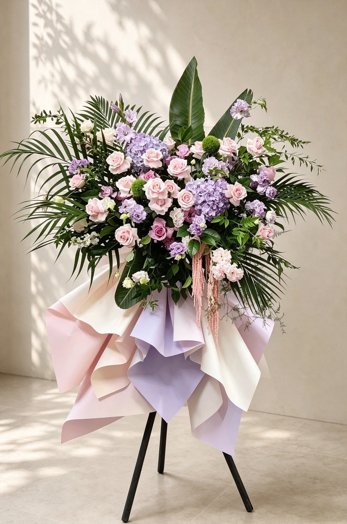 Legacy grand opening flower stand