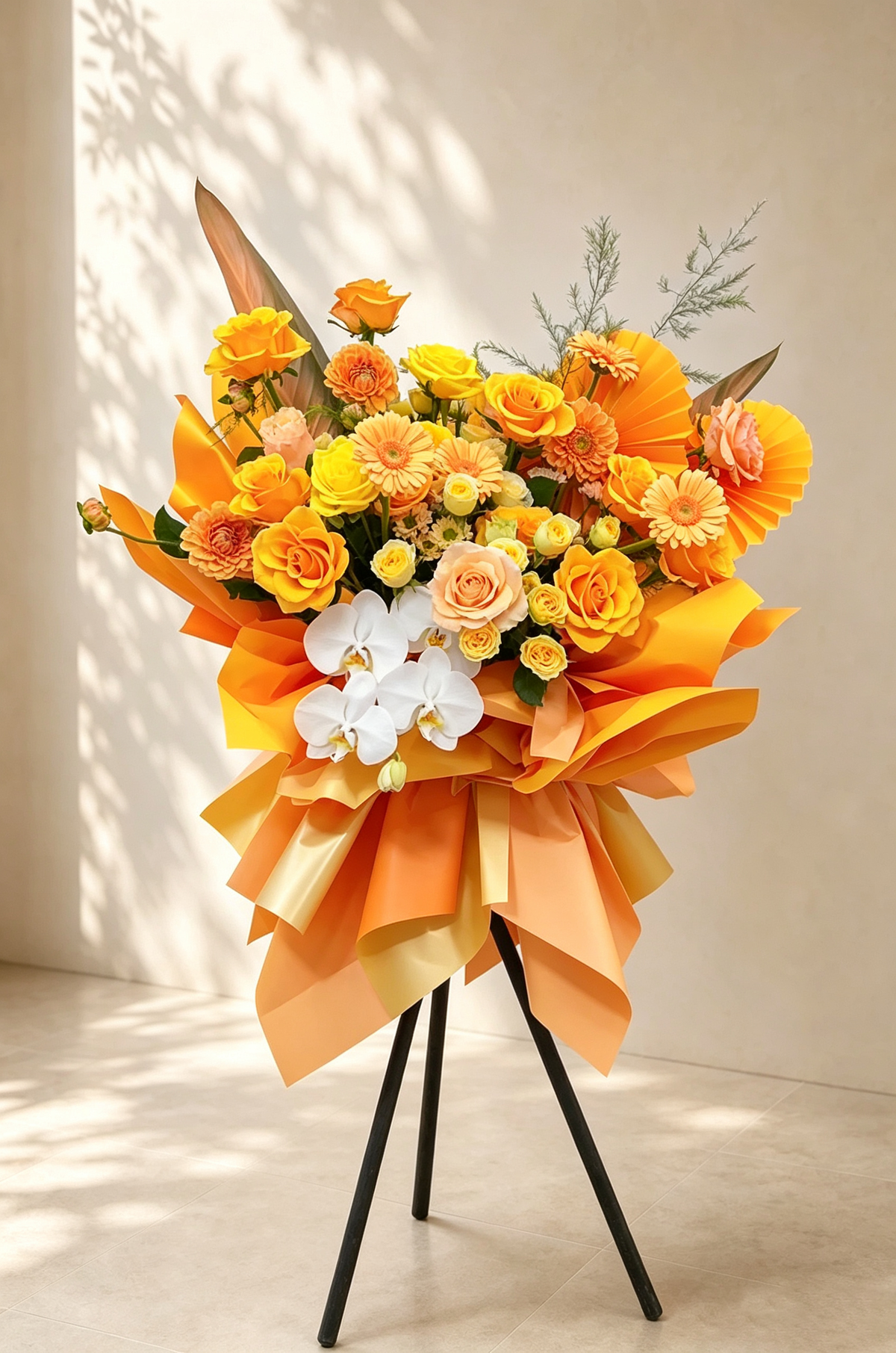 Prime grand opening flower stand