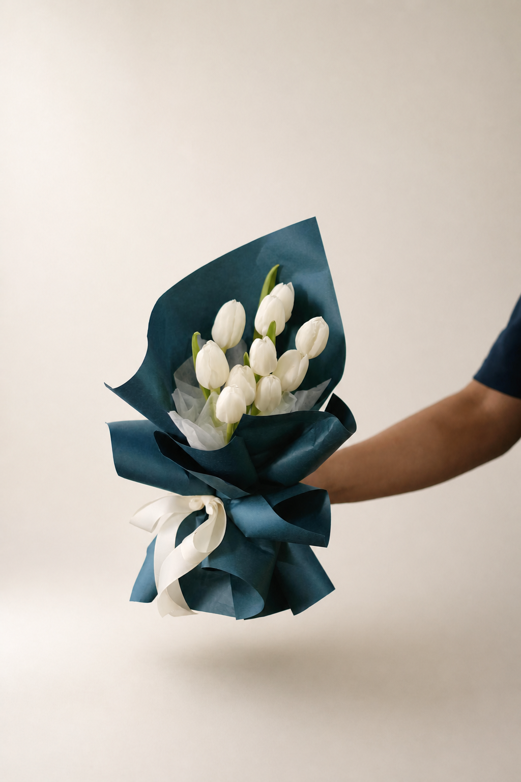 Ivory Tulips